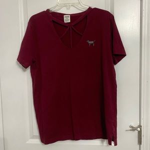 Pink Victoria’s Secret shirt